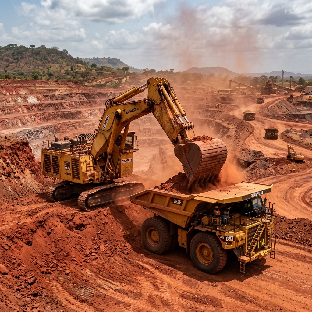 Bauxite mining machinery Cameroon