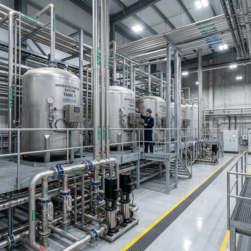 Ion Exchange water treatment plant