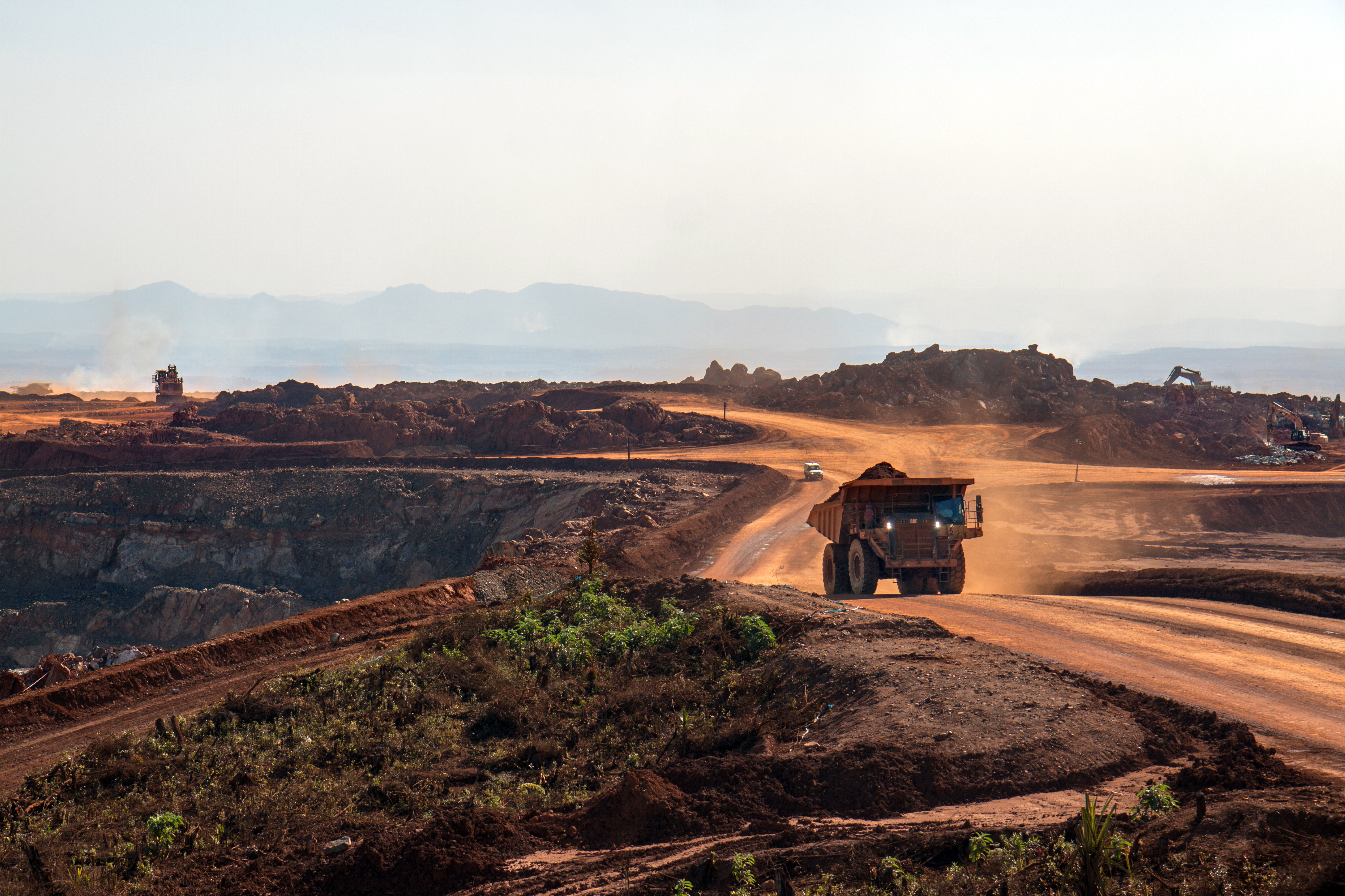 Open-cast mine haul trucks production