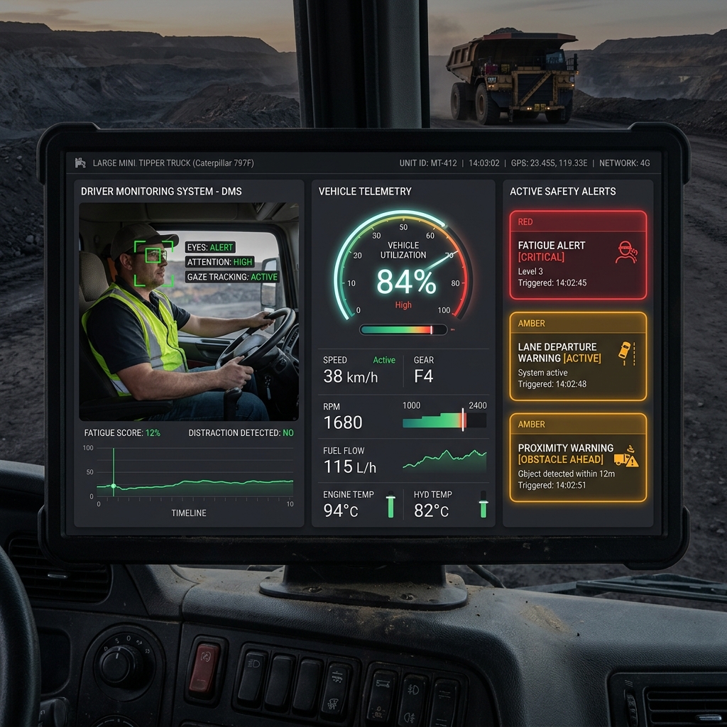 Driver Monitoring System Dashboard